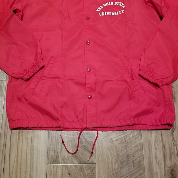 Vintage 60s The Ohio State University Champion Running Man Coach Jacket L/XL? - Picture 9 of 11